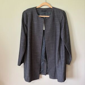 NWT Eileen Fisher Roundneck Long Jacket M